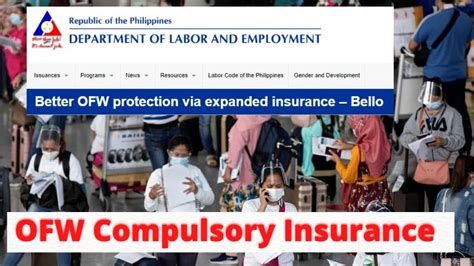 OFW Compulsory Insurance .